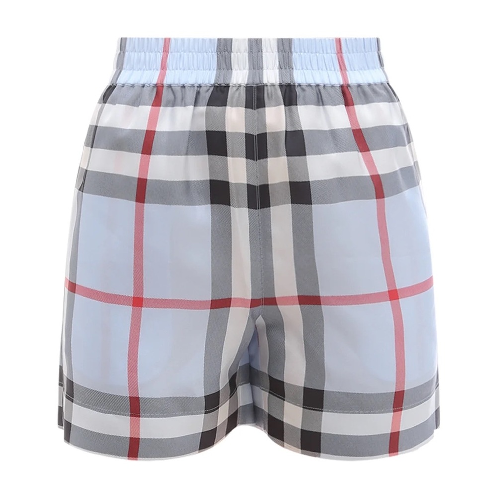 Burberry Check Patterned Bermuda Shorts